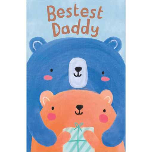 Picture of BESTEST DADDY BIRTHDAY CARD